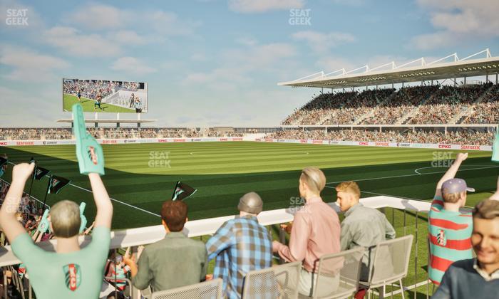 CPKC Stadium - Section Sw Group Area Seat View