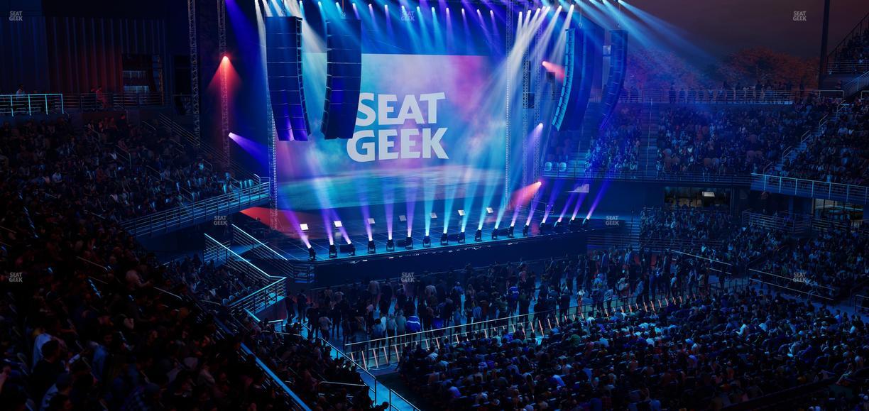 Credit One Stadium - Section 201 Seat View