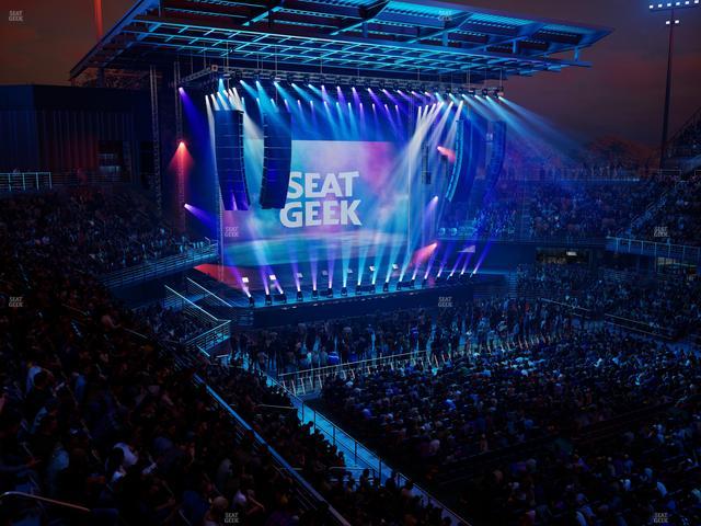 Credit One Stadium - Section 201 Seat View Credit One Stadium - Section 201 Seat View