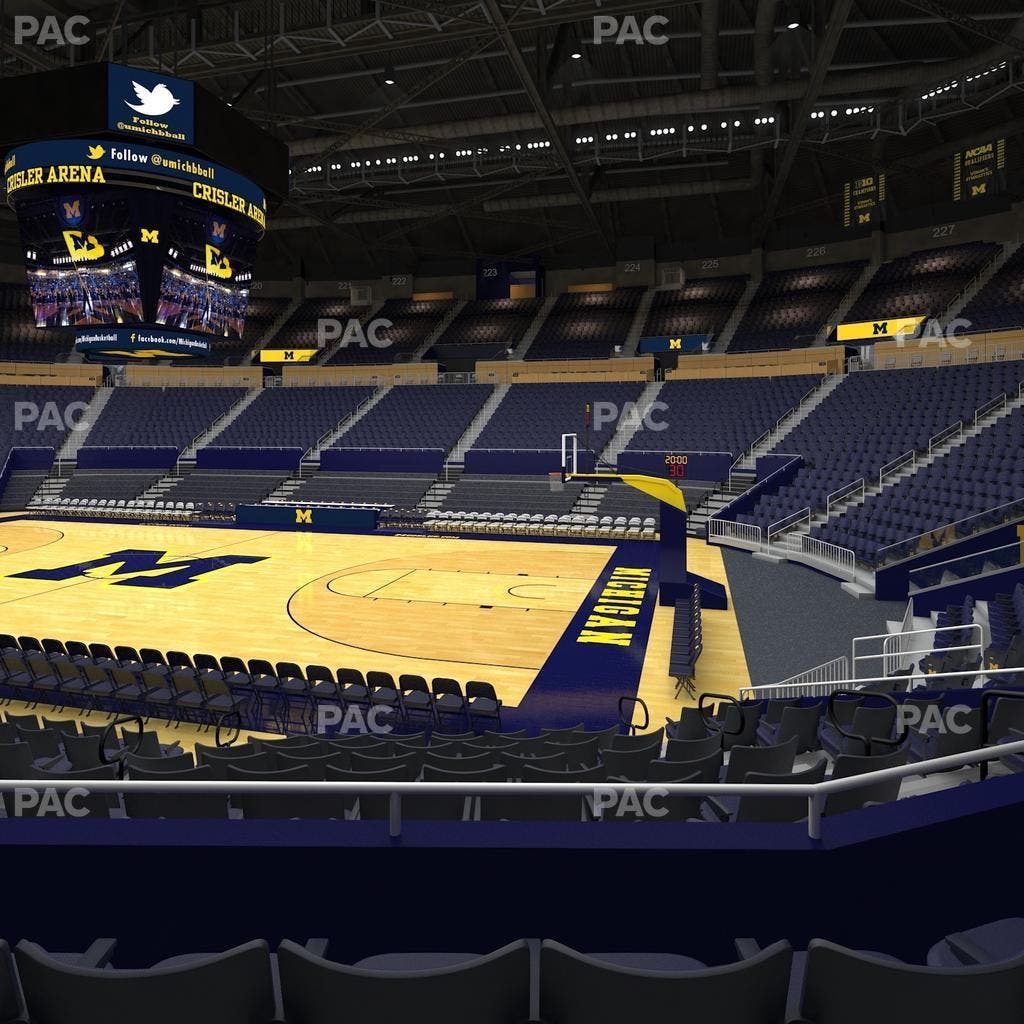 Crisler Center - Section 101 Seat View