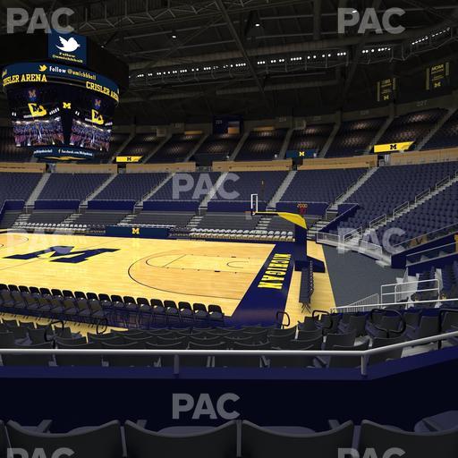 Crisler Center - Section 101 Seat View