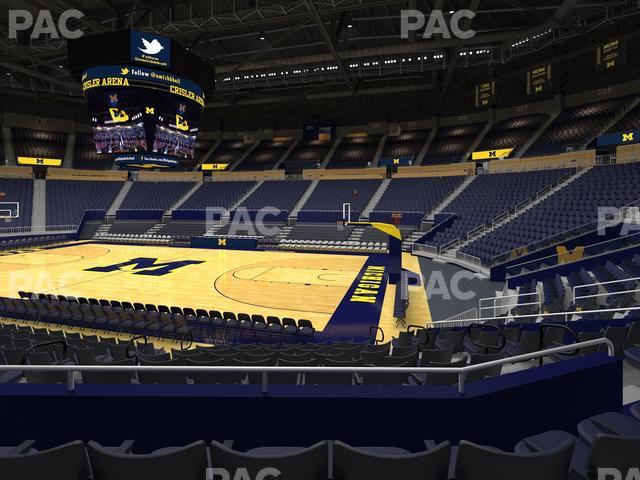 Crisler Center - Section 101 Seat View