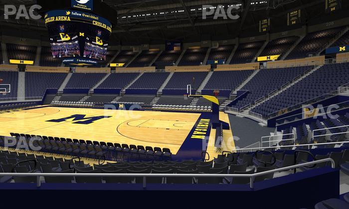 Crisler Center - Section 101 Seat View