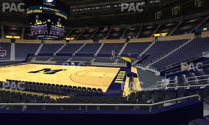 Crisler Center - Section 101 Seat View