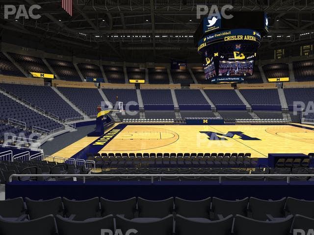 Crisler Center - Section 106 Seat View