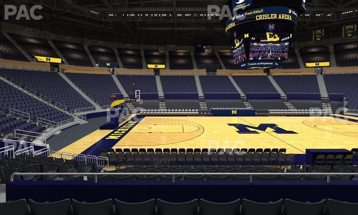 Crisler Center - Section 106 Seat View