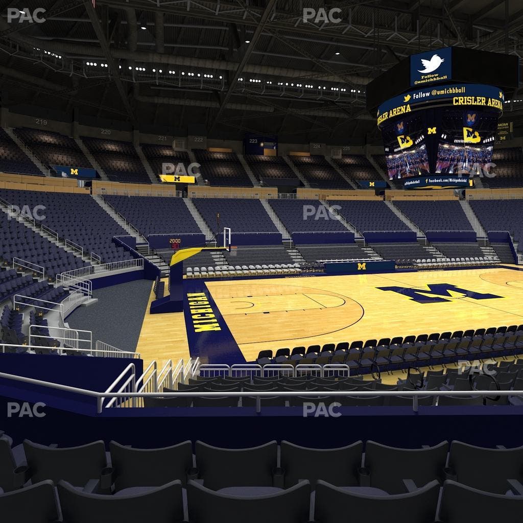 Crisler Center - Section 108 Seat View