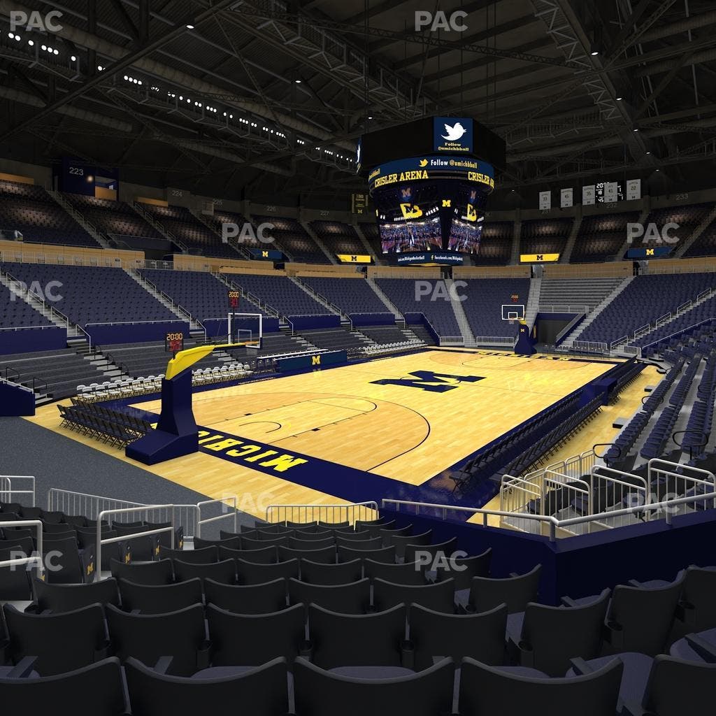 Crisler Center - Section 110 Seat View