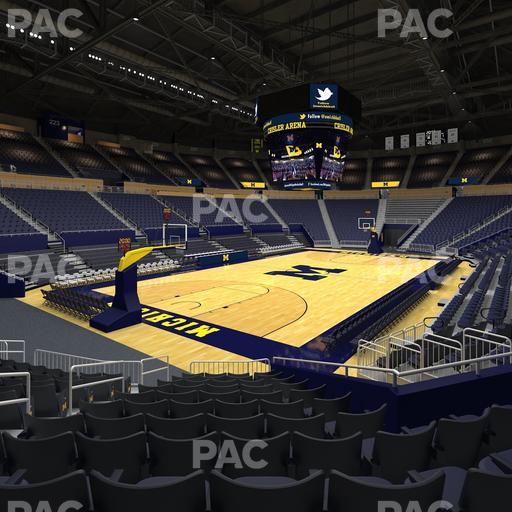 Crisler Center - Section 110 Seat View