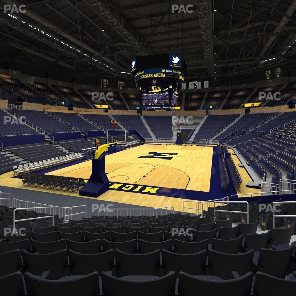 Crisler Center - Section 112 Seat View