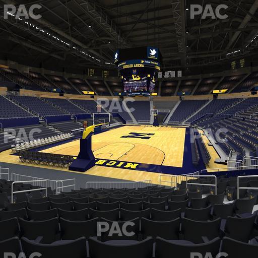 Crisler Center - Section 112 Seat View