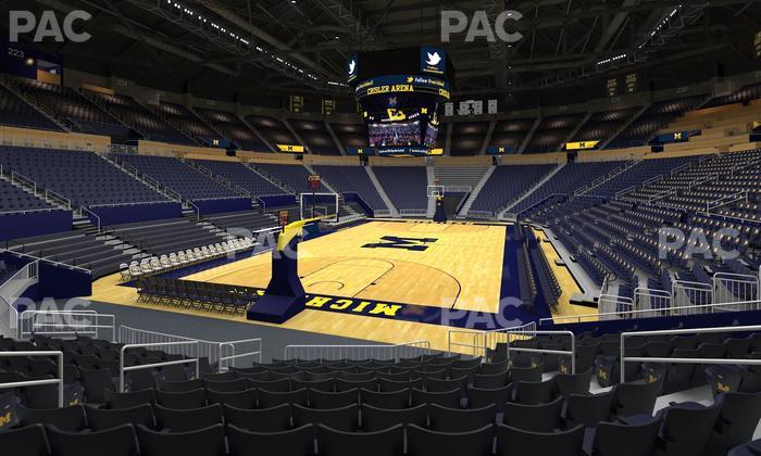 Crisler Center - Section 112 Seat View
