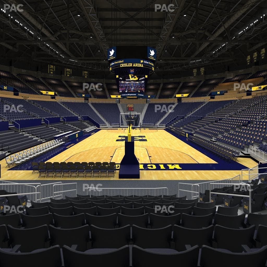 Crisler Center - Section 114 Seat View