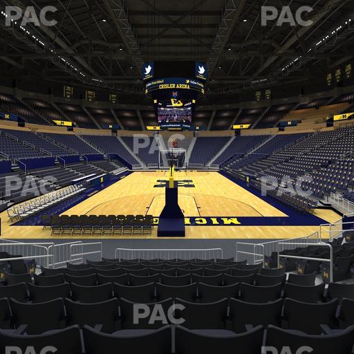 Crisler Center - Section 114 Seat View