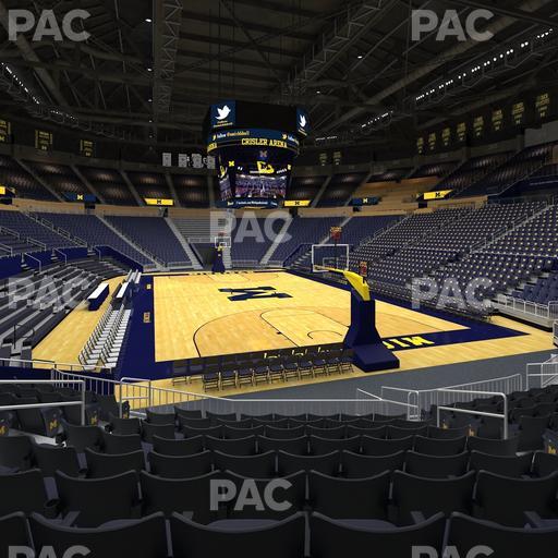 Crisler Center - Section 116 Seat View