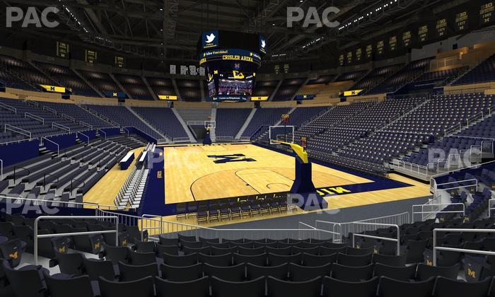 Crisler Center - Section 116 Seat View