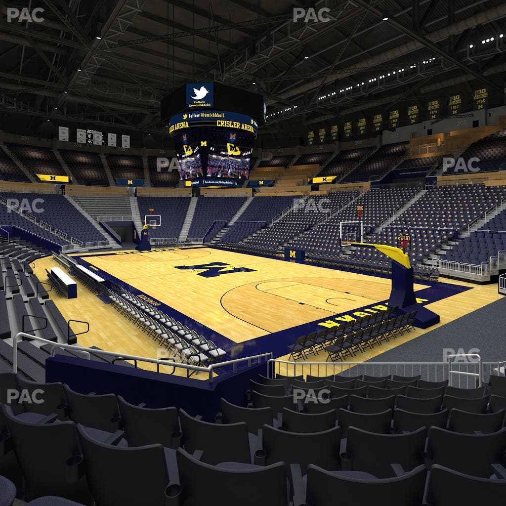 Crisler Center - Section 118 Seat View