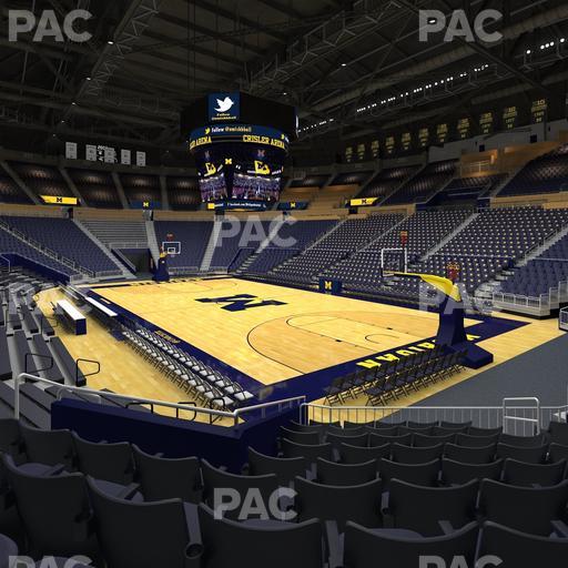 Crisler Center - Section 118 Seat View