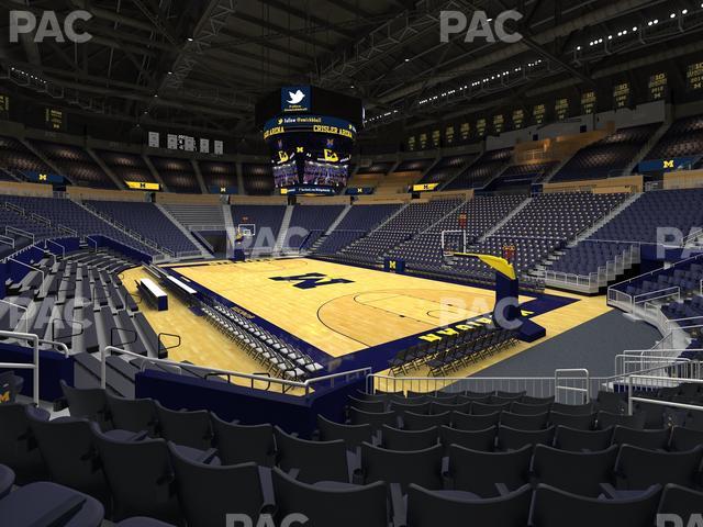 Crisler Center - Section 118 Seat View