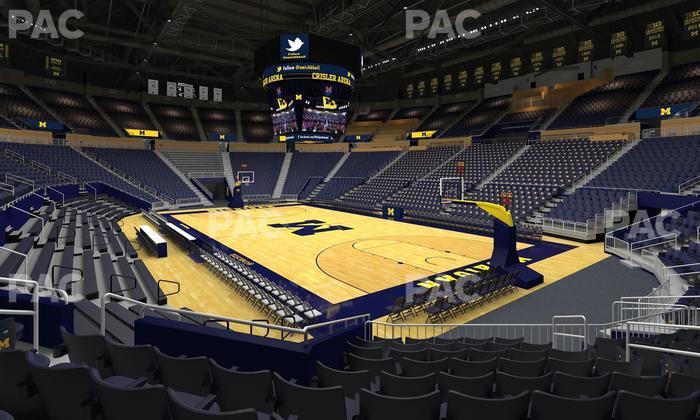 Crisler Center - Section 118 Seat View