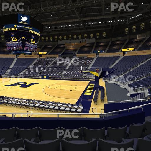 Crisler Center - Section 120 Seat View