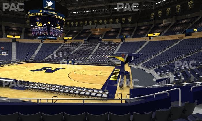 Crisler Center - Section 120 Seat View