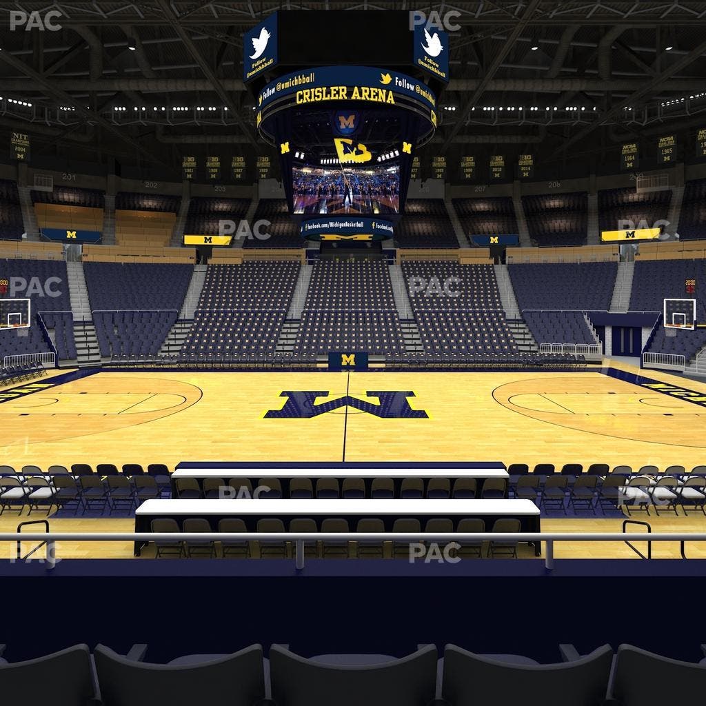 Crisler Center - Section 123 Seat View
