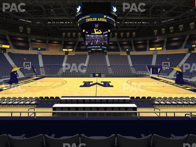 Crisler Center - Section 123 Seat View