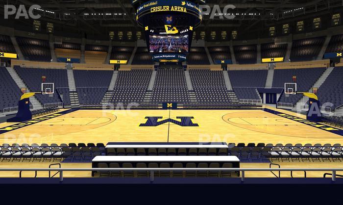 Crisler Center - Section 123 Seat View
