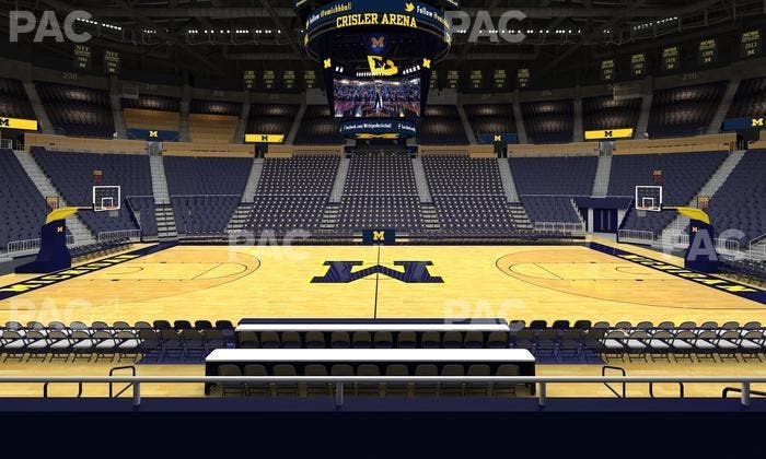 Crisler Center - Section 123 Seat View