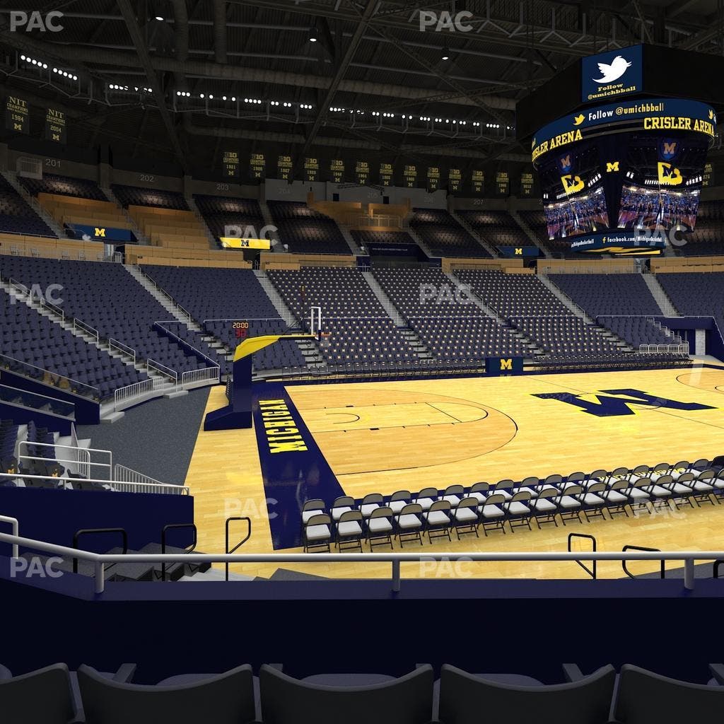 Crisler Center - Section 126 Seat View