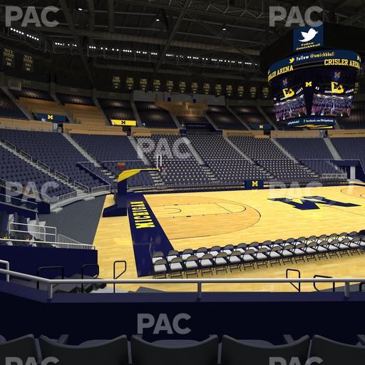 Crisler Center - Section 126 Seat View