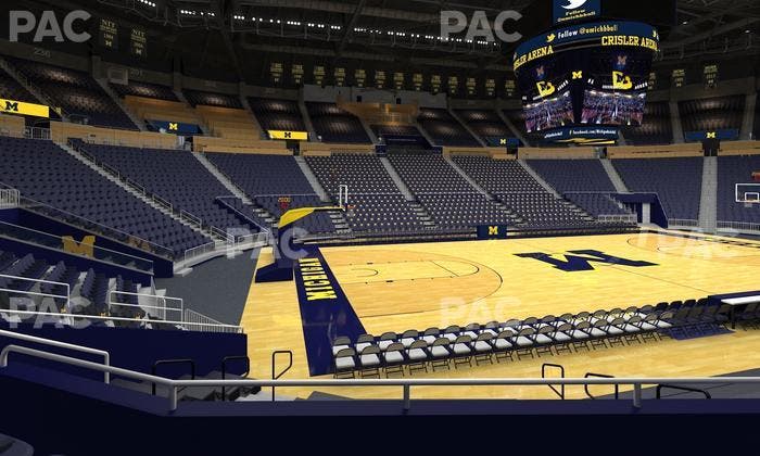 Crisler Center - Section 126 Seat View