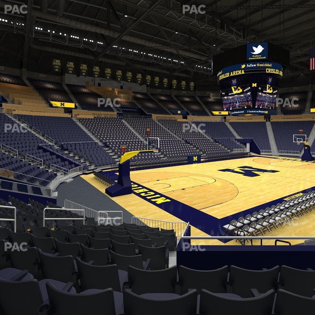 Crisler Center - Section 128 Seat View