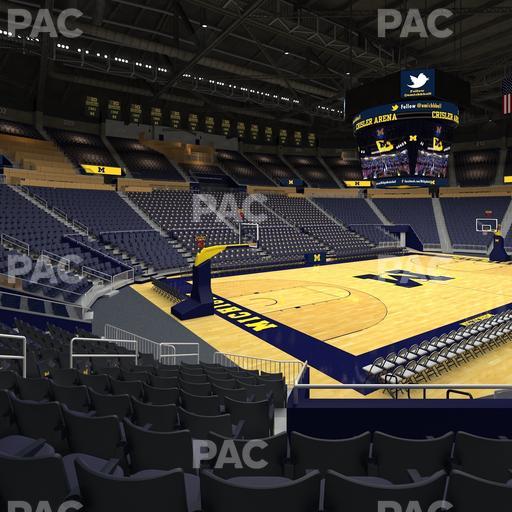 Crisler Center - Section 128 Seat View