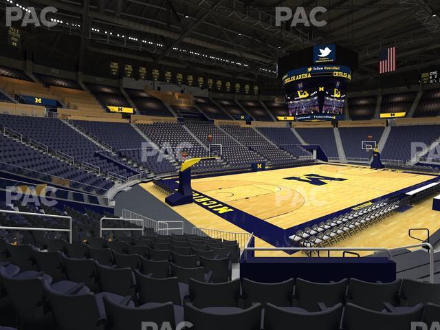 Crisler Center - Section 128 Seat View