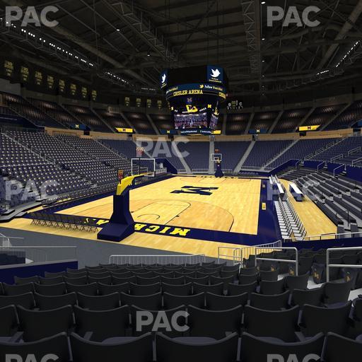 Crisler Center - Section 130 Seat View
