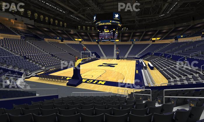 Crisler Center - Section 130 Seat View