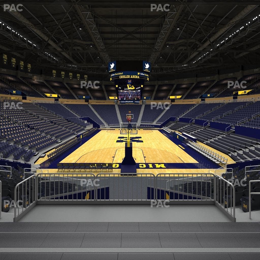 Crisler Center - Section 132 Seat View