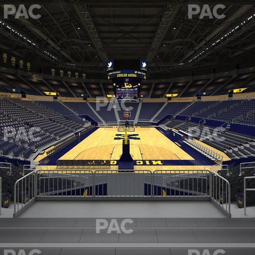 Crisler Center - Section 132 Seat View