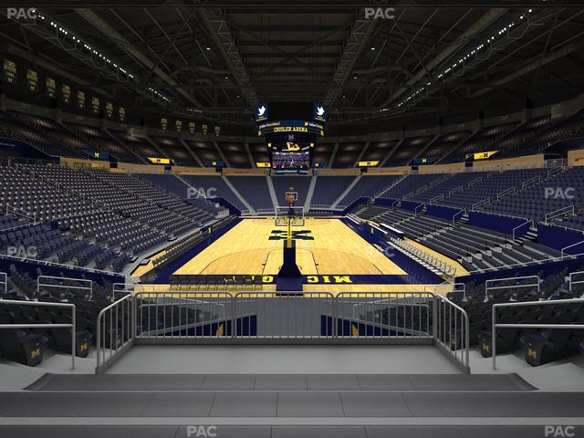 Crisler Center - Section 132 Seat View