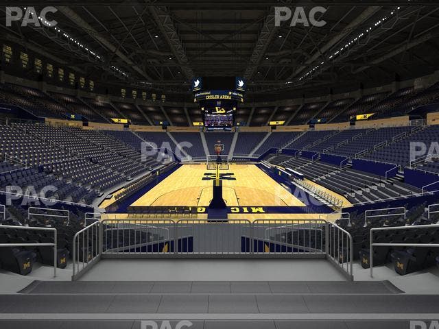 Crisler Center - Section 132 Seat View