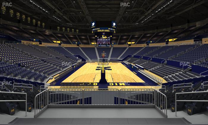 Crisler Center - Section 132 Seat View