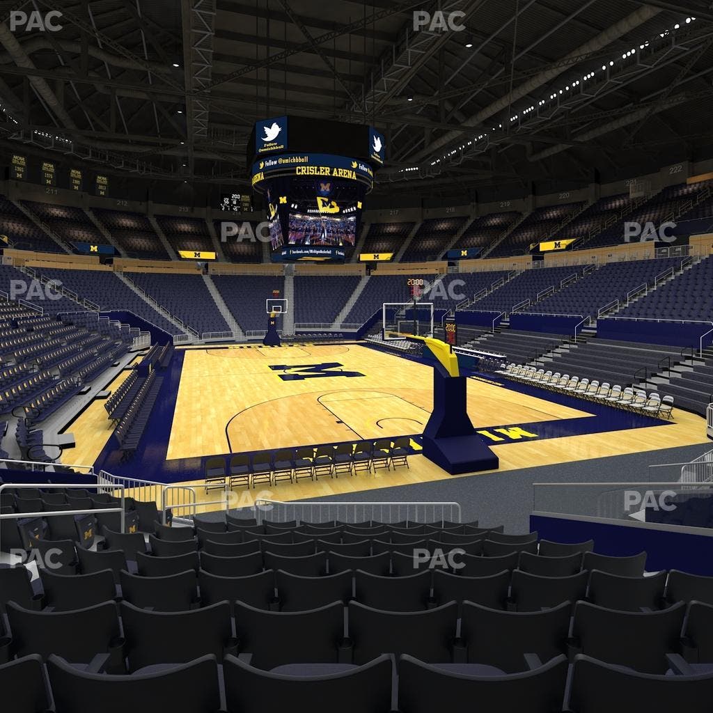 Crisler Center - Section 134 Seat View