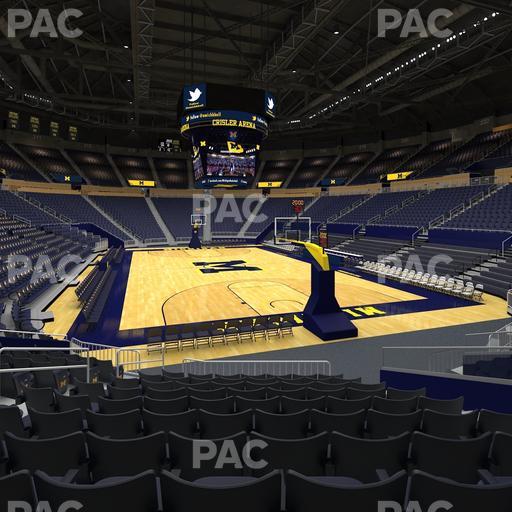 Crisler Center - Section 134 Seat View