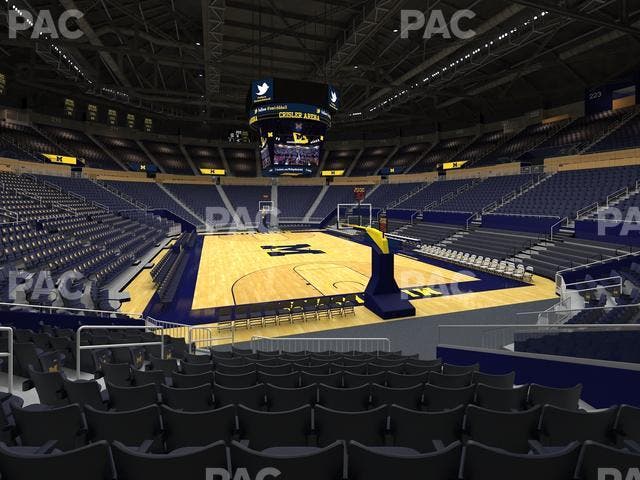 Crisler Center - Section 134 Seat View