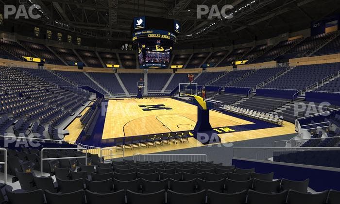 Crisler Center - Section 134 Seat View