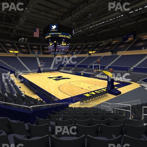 Crisler Center - Section 136 Seat View