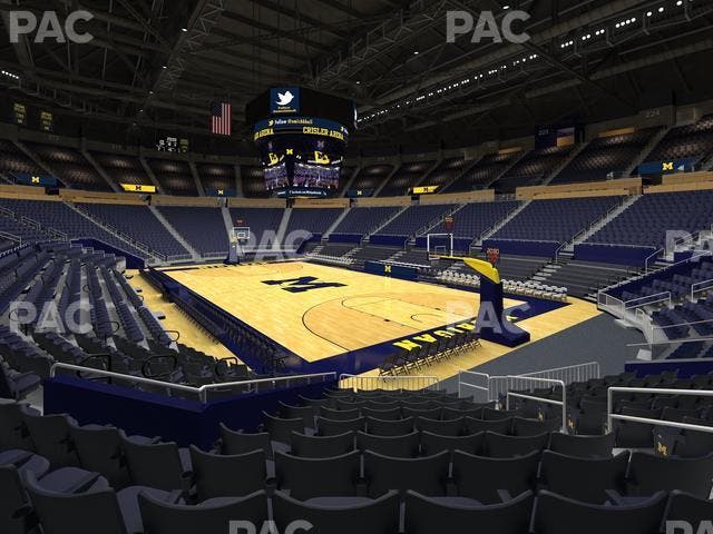 Crisler Center - Section 136 Seat View