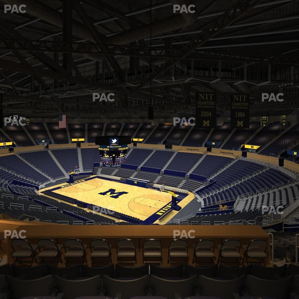 Crisler Center - Section 201 Seat View